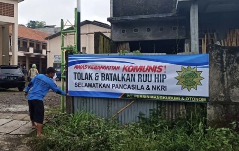 Ketua Persis Jabar: Ribuan Spanduk Tolak RUU HIP Terpasang di Jabar 